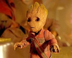 Worried Baby Groot paint by number