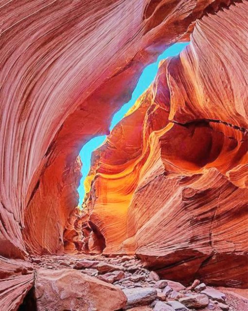 Antelope Canyon Of Arizona paint by numbers