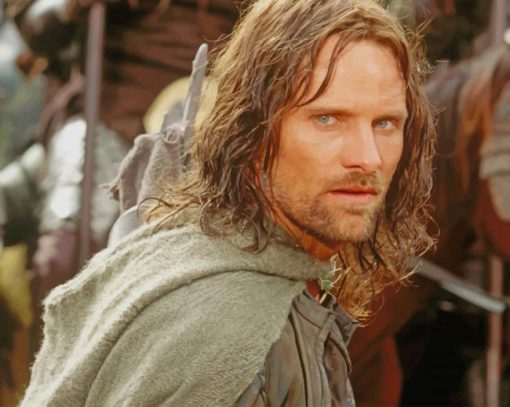 Aragorn The lord of The Rings paint by numbers