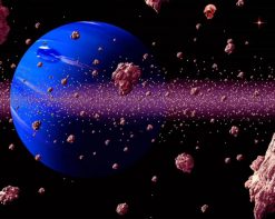 Asteroid Belt Space paint by number