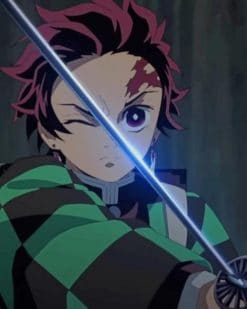 Demon Slayer The Japanese Anime paint by numbers paint by numbers