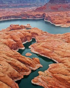 Lake Powell paint by numbers
