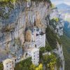 Madonna Della Corona Italy paint by numbers