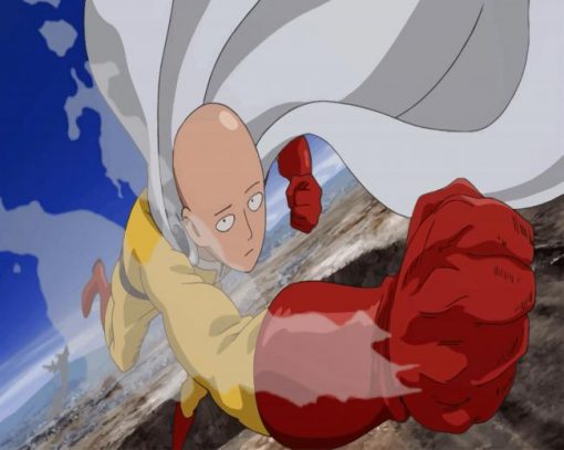 One punch Man paint by numbers