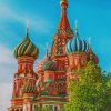 St Basil's Cathedral paint by numbers