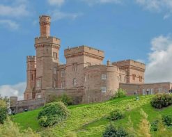 The Inverness Castle London paint by numbers
