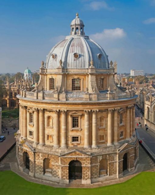 The Radcliffe Camera Oxford London paint by numbers