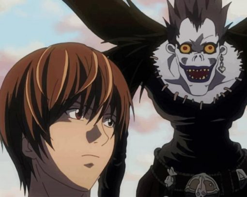 The Death Note Anime Japan paint by numbers
