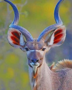 Antelope Animal paint by numbers