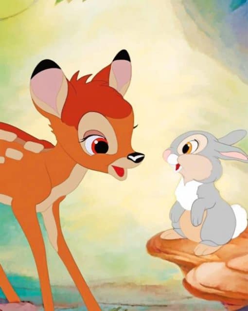 Bambi Disney paint by numbers