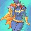 Batgirl Cartoon paint by numbers