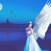 Beautiful Angelic Bride paint by number