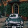 Classic Mercedes Car paint by numbers
