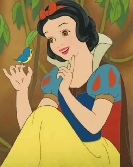 Disney Snow White paint by numbers