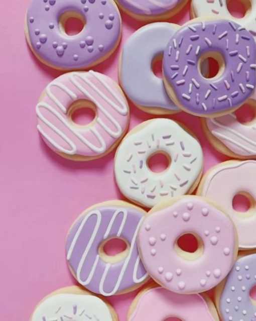 Donut Cookie paint by numbers