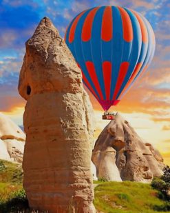 Hot Air Baloons of Turkey paint by numbers