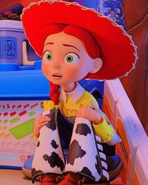 Jessie Toy Story paint by numbers paint by numbers