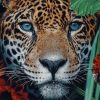 Leopard With Blue Eyes paint by numbers