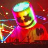 Marshmello Live Concert paint by number