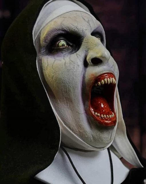 The Nun paint by numbers