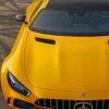 Yellow Amg Mercedes paint by numbers