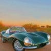 1957 Jaguar XKSS paint by numbers