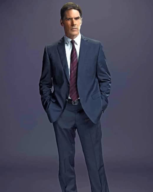 Aaron Hotchner paint by numbers