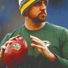 Aaron Rodgers Player paint by numbers