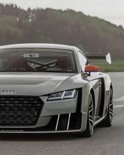 Audi TT Clubsport paint by numbers