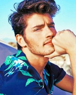 Gregg Sulkin Actor paint by numbers