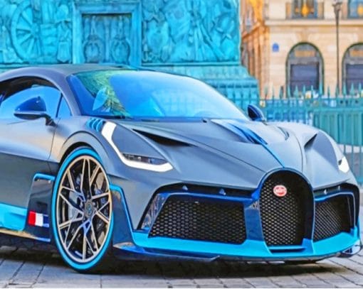 Bugatti Divo paint by numbers