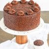 Chocolate Truffle Cake paiint by numbers