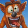 Crash Bandicoot paint by numbers