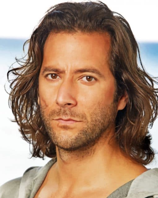 Desmond Hume paint by numbers