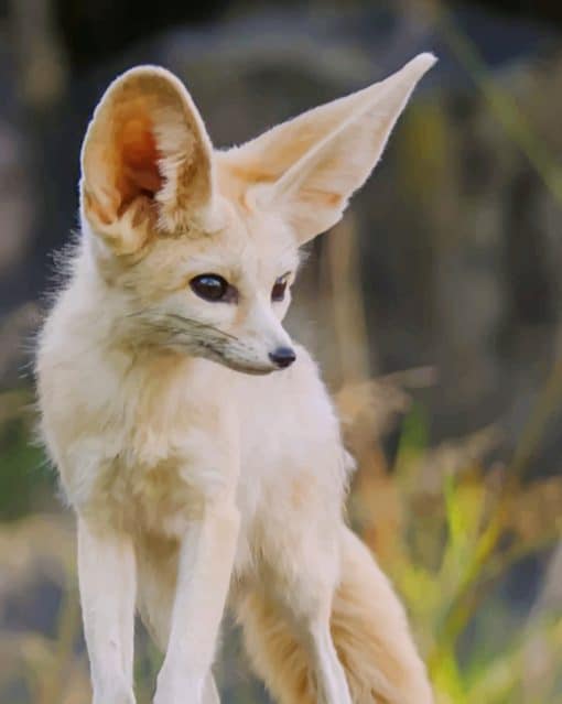 Fennec Fox paint by numbers