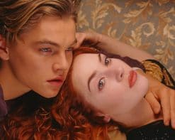 Jack Dawson And Rose paint by numbers