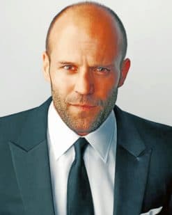 Jason Statham paint by numbers