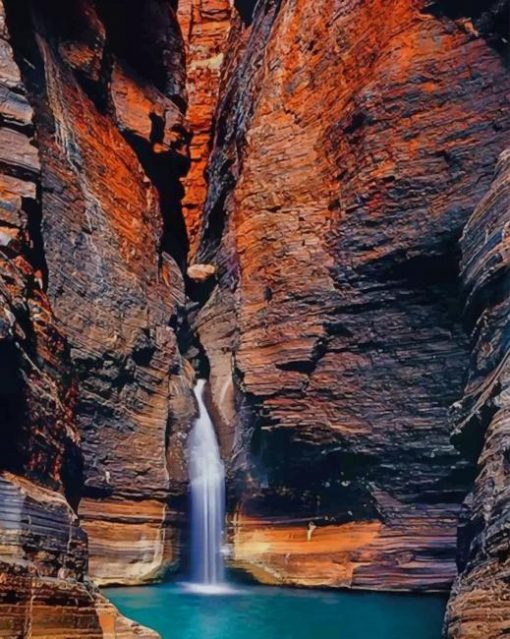 Karijini National Park paint by numbers