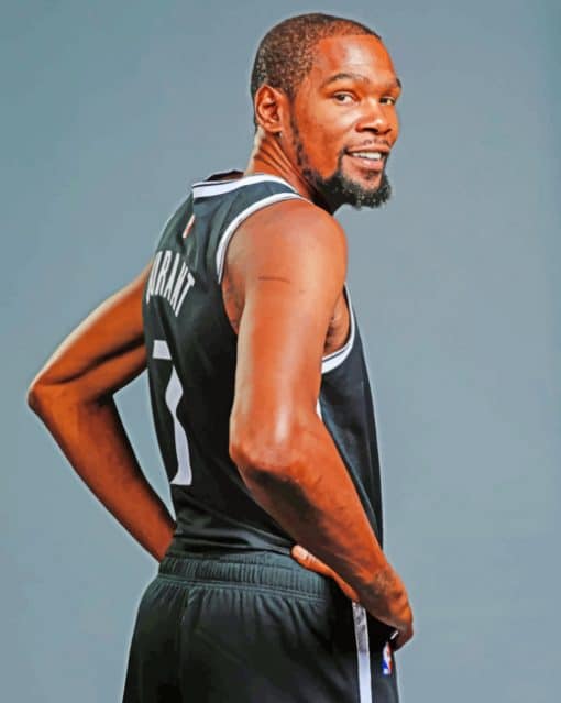 Kevin Durant Player Paint by numbers