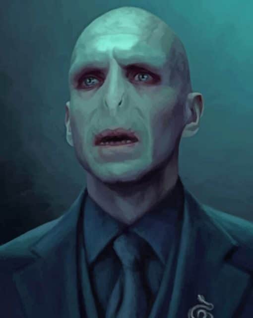 Lord Voldemort paint by numbers