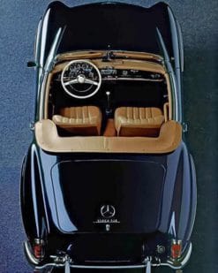 Mercedes 190 SL paint by numbers