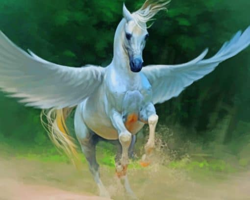 Pegasus Horse Fantasy paint by number