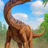 Plateosaurus paint by numbers