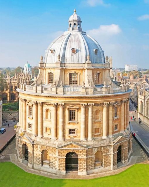 Radcliffe Camera Oxford paint by numbers
