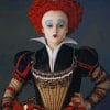 Red Queen paint by numbers
