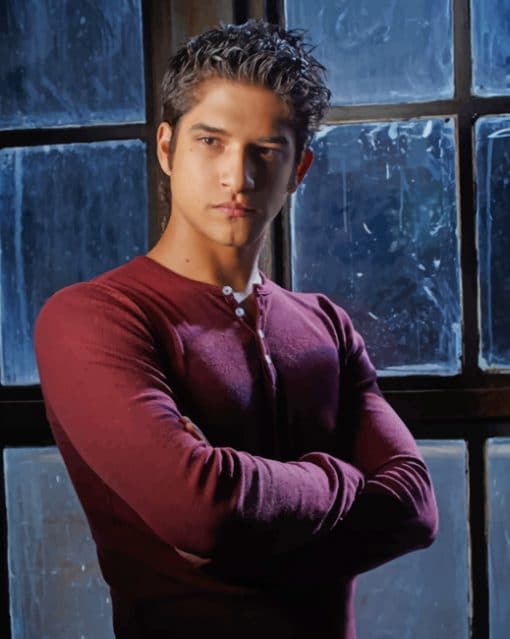 Scott McCall Teen Wolf paint by numbers