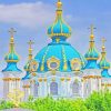 St. Andrew's Church Ukraine paint by numbers