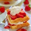 Strawberry Shortcake Waffles paint by numbers