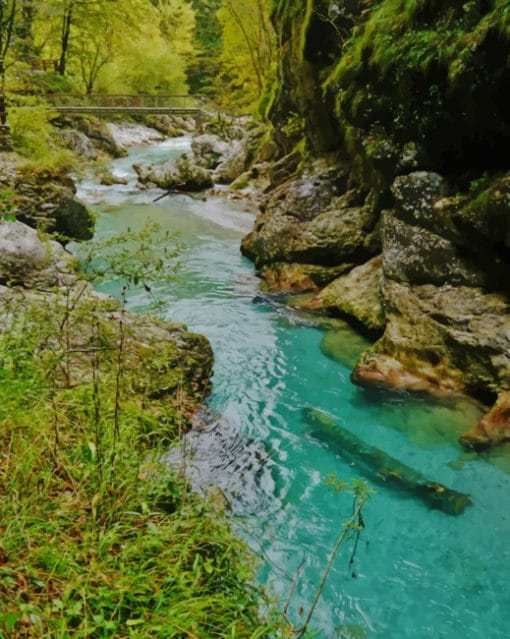 Tolmin Gorges paint by numbers