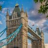Tower Bridge Of United Kingdom paint by numbers